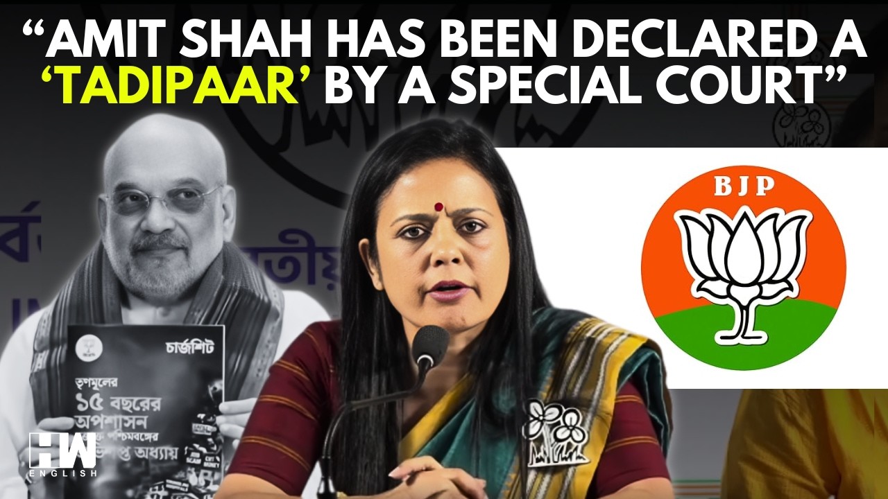 MP Mahua Moitra Attacks HM Amit Shah After He Released &lsquo;Charge Sheet&rsquo; Against CM Mamata, TMC Govt