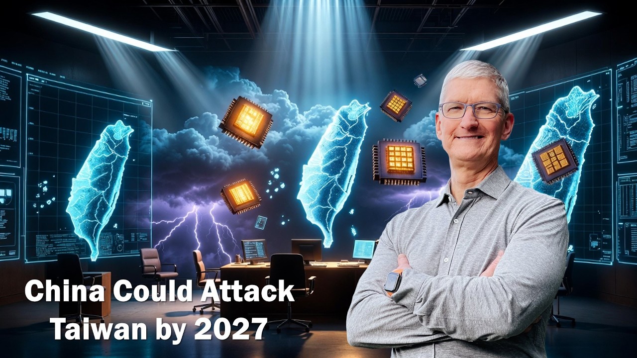 Apple CEO Tim Cook Warned by CIA: China Could Attack Taiwan by 2027 | Global Chip Crisis ... #World