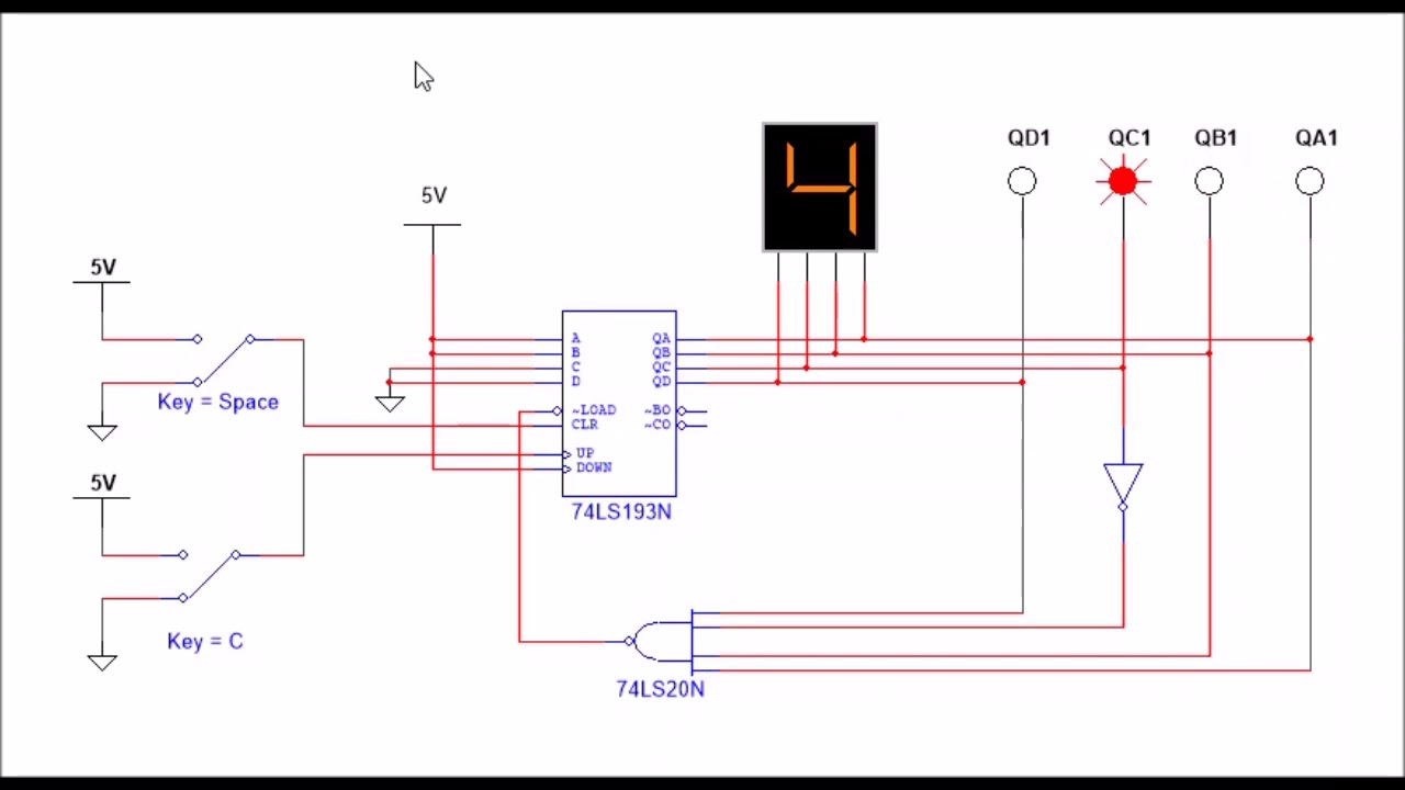 Integrated Synchronous Counter 74193