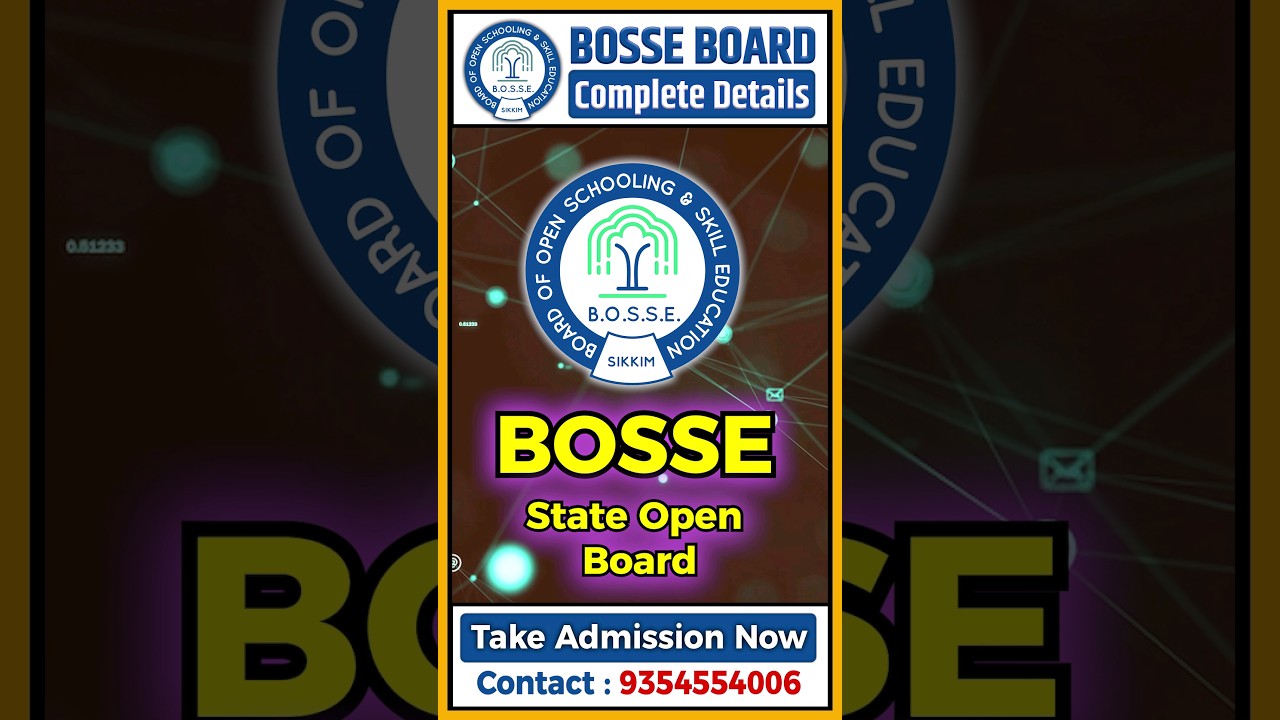BOSSE Board Details | Sikkim Board Details