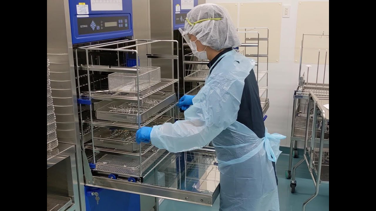 【中央病院・中央材料部】清潔な医療器具を提供します（中央材料部の紹介）