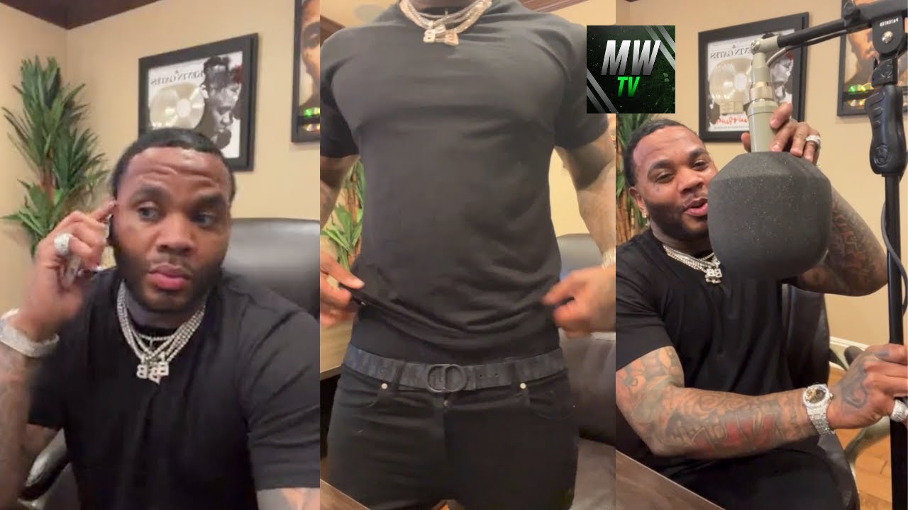 Kevin Gates in his office on a business call speaking another language 😂