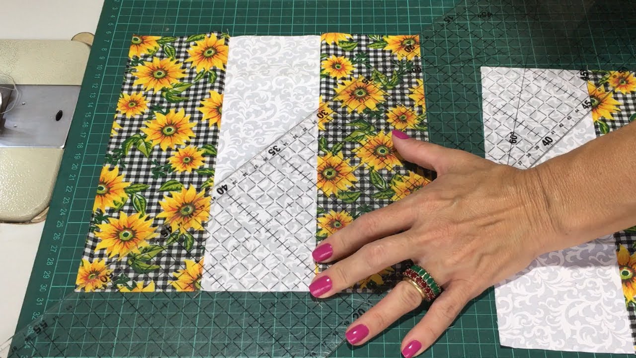O TRUQUE para Costurar BLOCO de PATCHWORK Lindíssimo