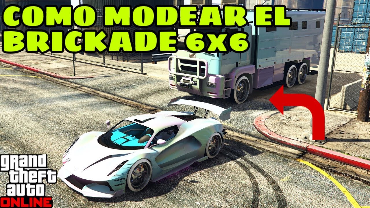 COMO MODEAR el BRICKADE 6x6 || FÁCIL || GTA 5 online || ps5/ps4 || Xbox series X/S