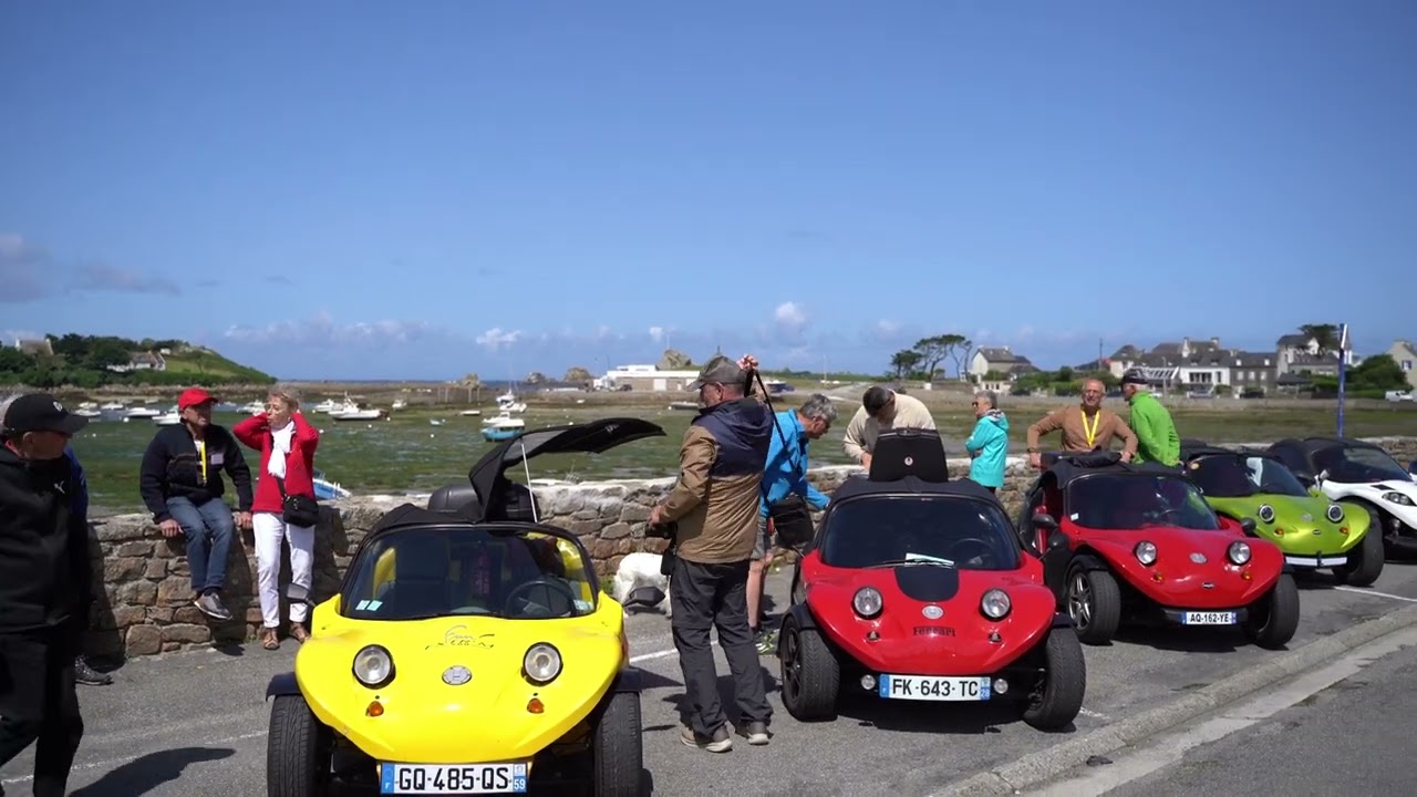 Roadtrip en Secma : la Pointe St Mathieu ( mer d'iroise ) ( video 4K )