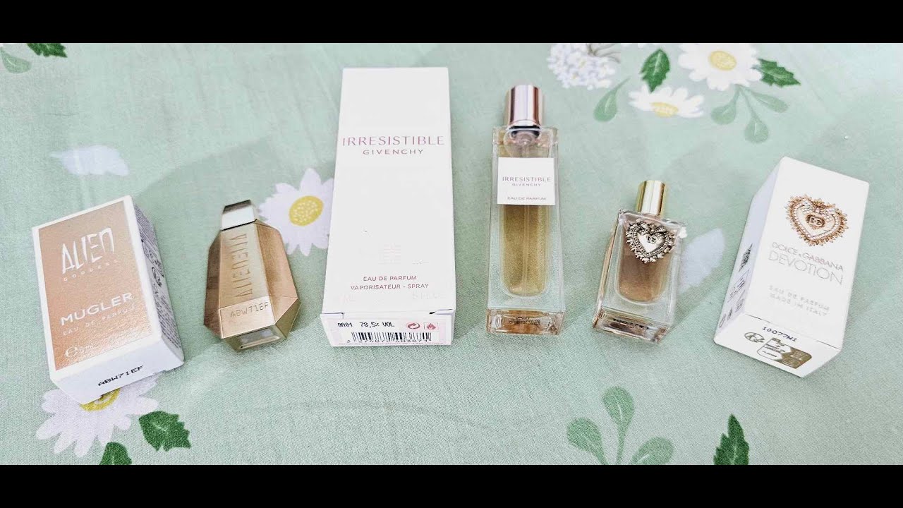 Givenchy Irresistible + D&G Devotion + Mugler Alien Goddess Review