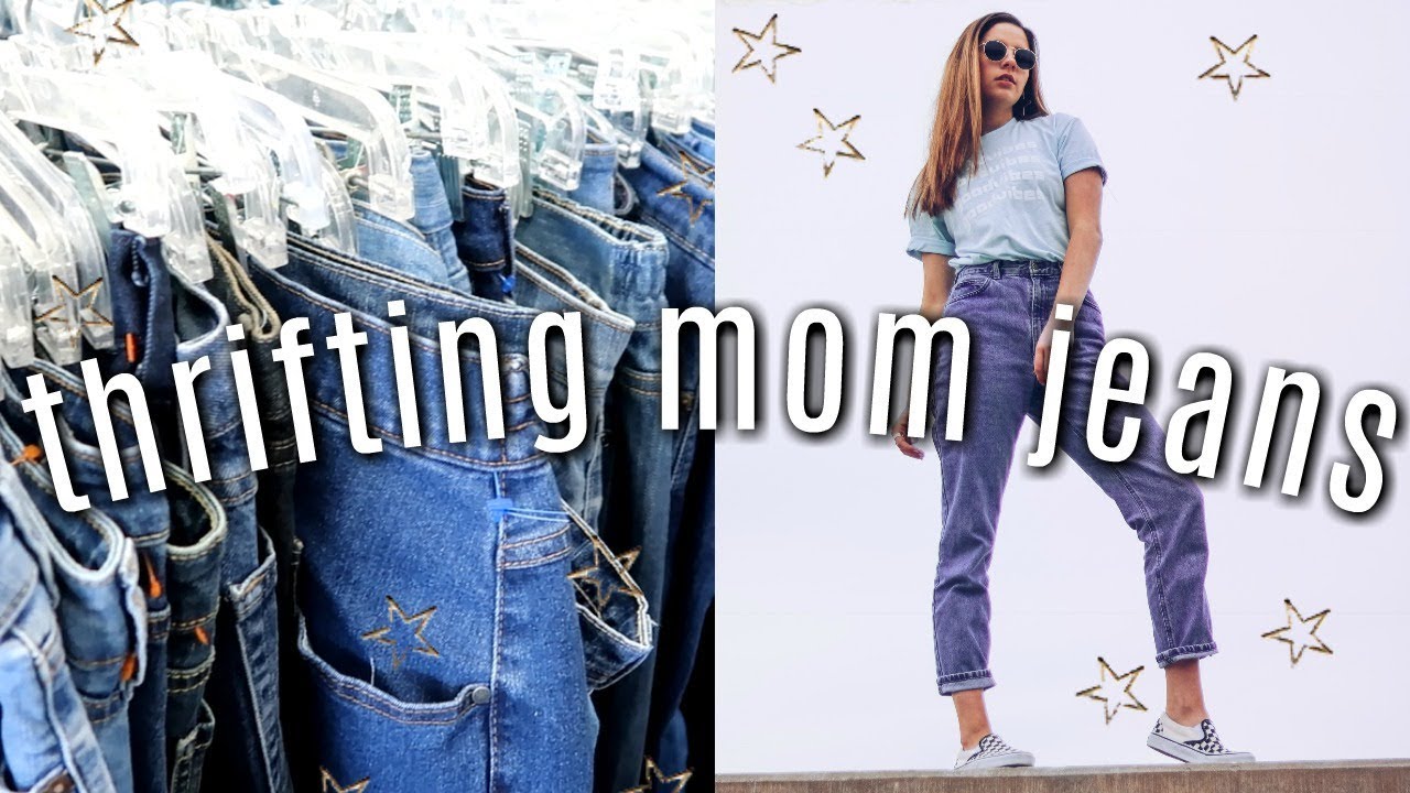 HOW TO THRIFT MOM JEANS