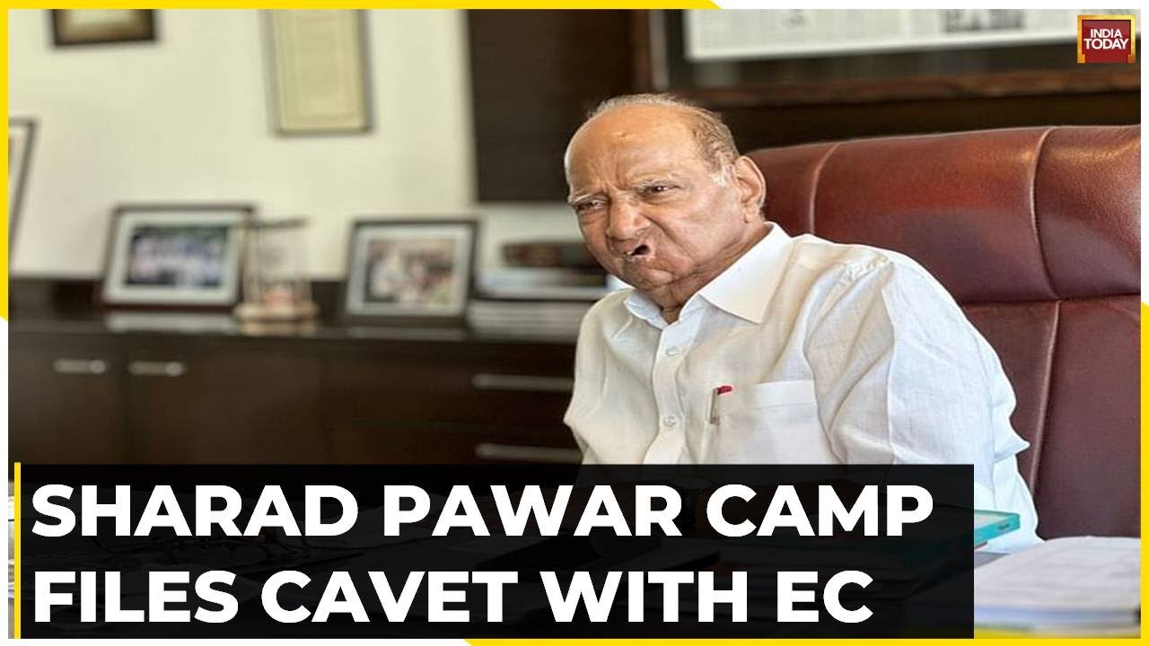 Sharad Pawar Camp Files Cavet With EC | Team Ajit Mulls Approaching Poll Body After Meet