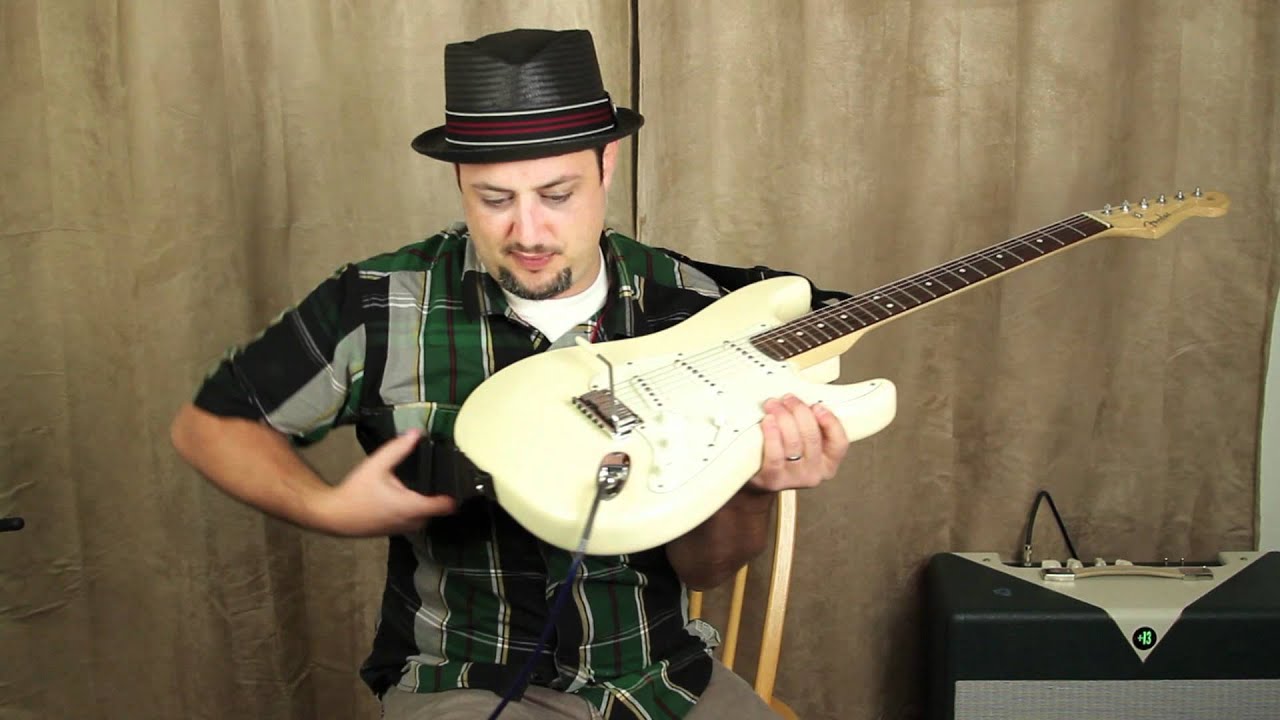 Marty Schwartz Guitar Lessons - Quick Tip 1 - Cable through your strap technique