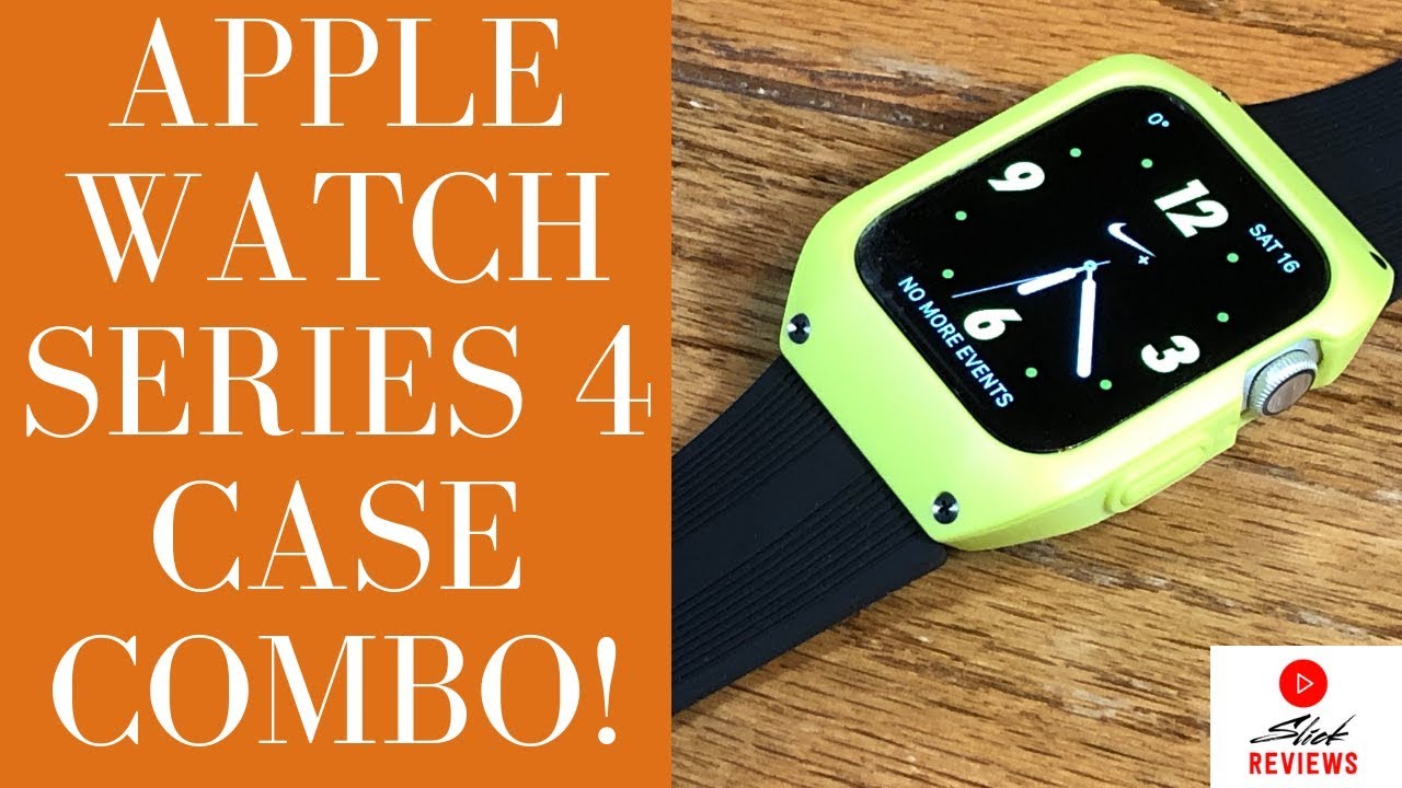 AWESOME Case and Band for Apple Watch Series 4!!!