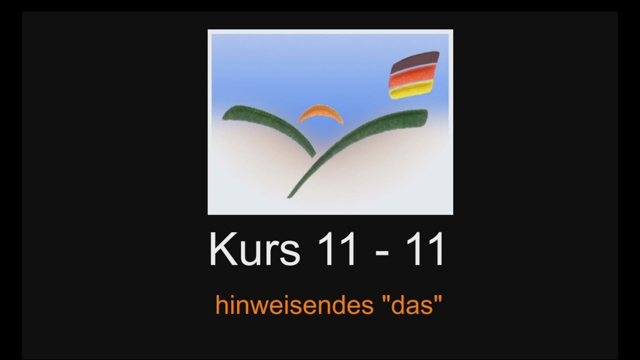 11 11 hinweisendes das