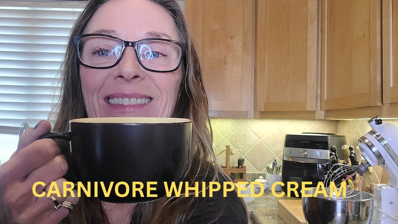 Easy Carnivore Whipped Cream (Only Two Ingredients)