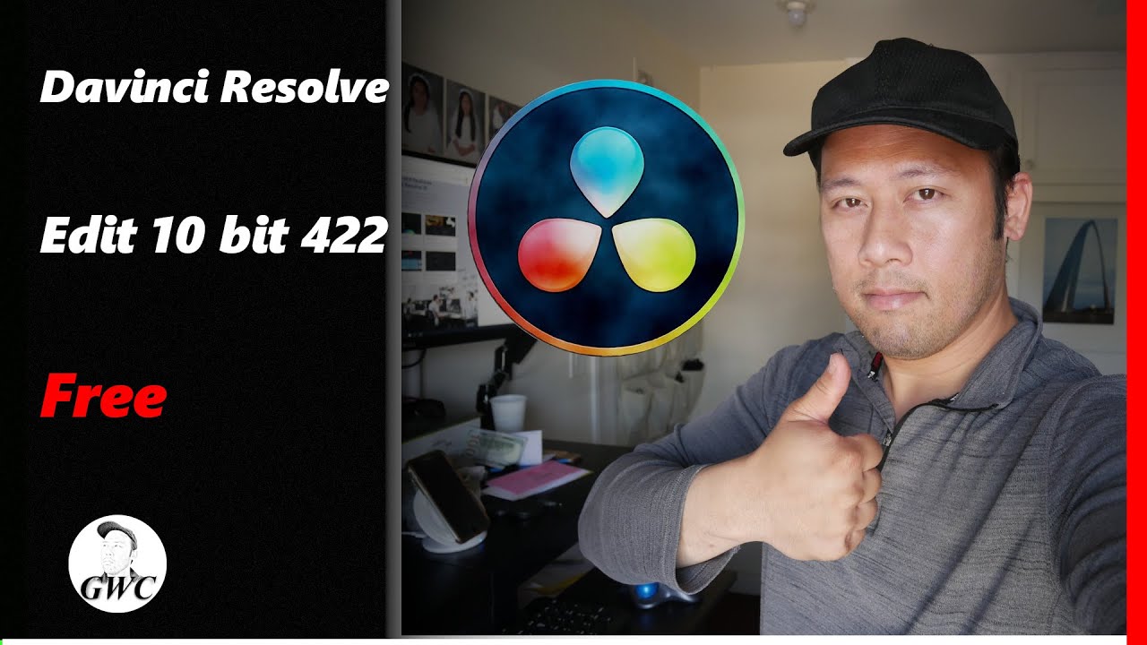 Davinci Resolve БЕСПЛАТНО 10 бит 422 Редактирование полного рабочего процесса с прокси, без необх...