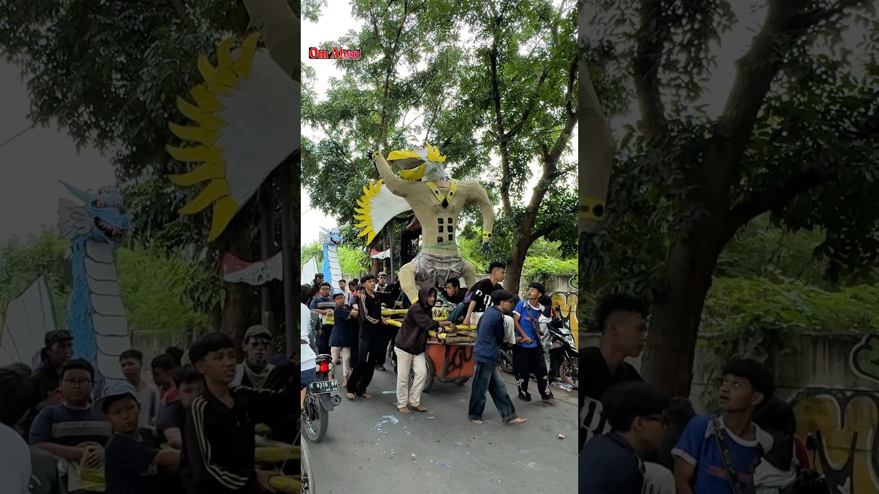 MANUSIA BURUNG FULL Arak Arakan Khitanan Masal Desa KEDUNGDAWA 2025 Kedawung #ogohogoh #karnaval