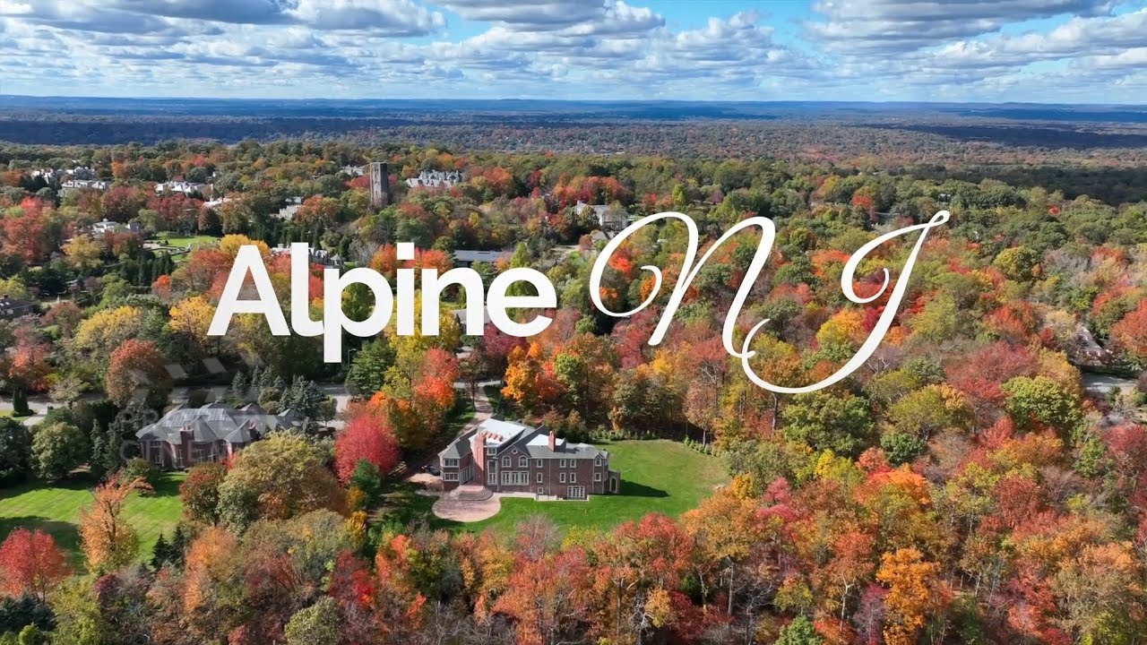 Alpine, NJ Brick Mansion on 4+ acres with Theater & Game Room New Jersey's Most Luxurious Homes 