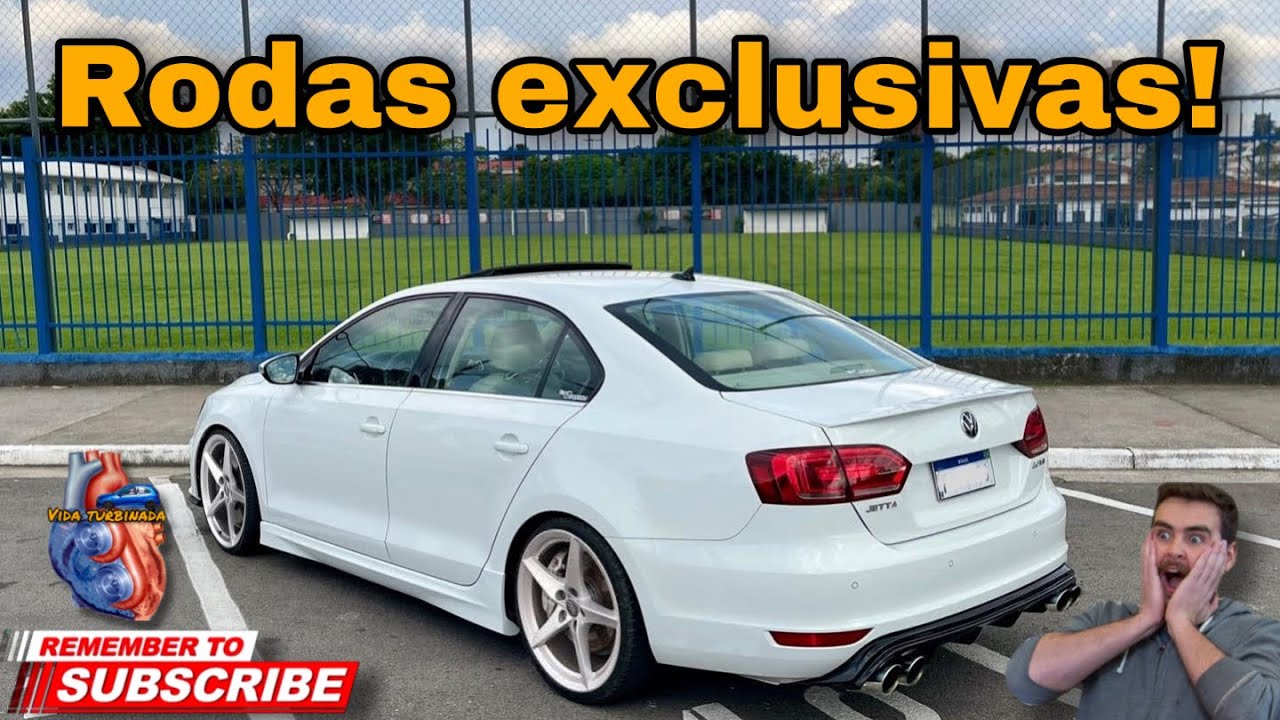 Coloquei Rodas aro 18 Taludas de Audi no Jetta!
