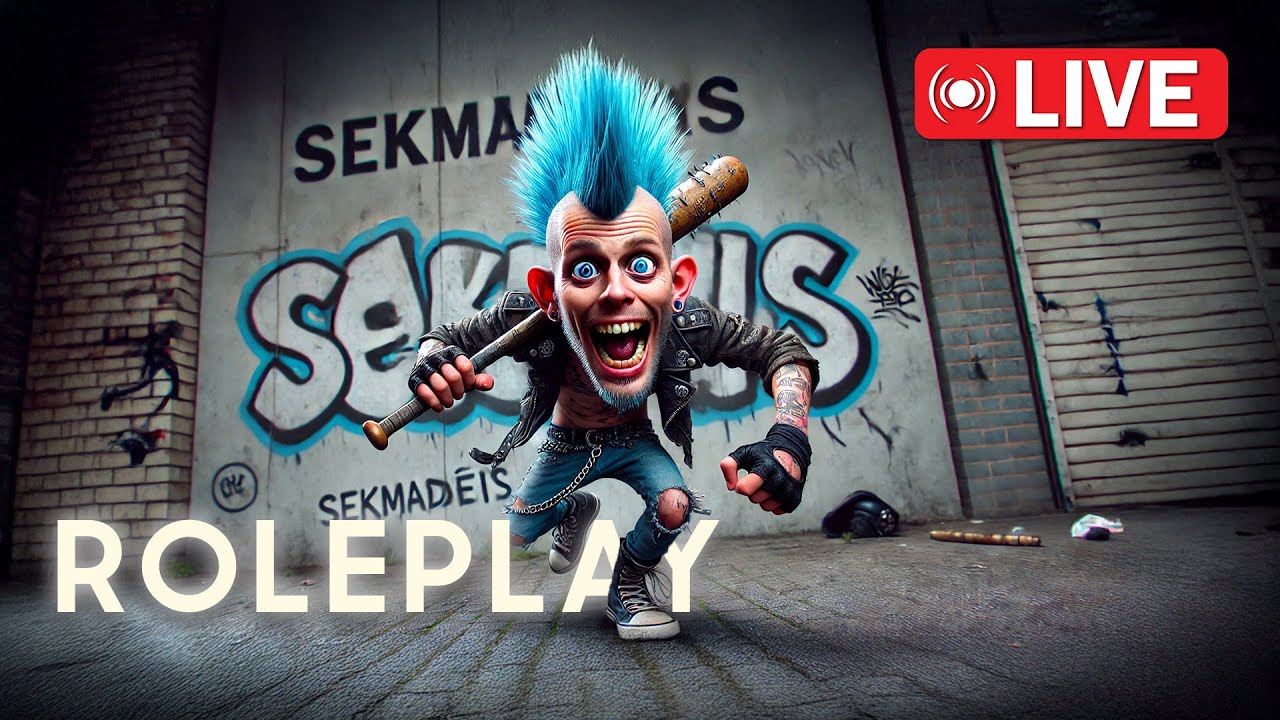 Ankstyvas SEKMADIENIS su Vyrgelio triukais!!! ROLEPLAY