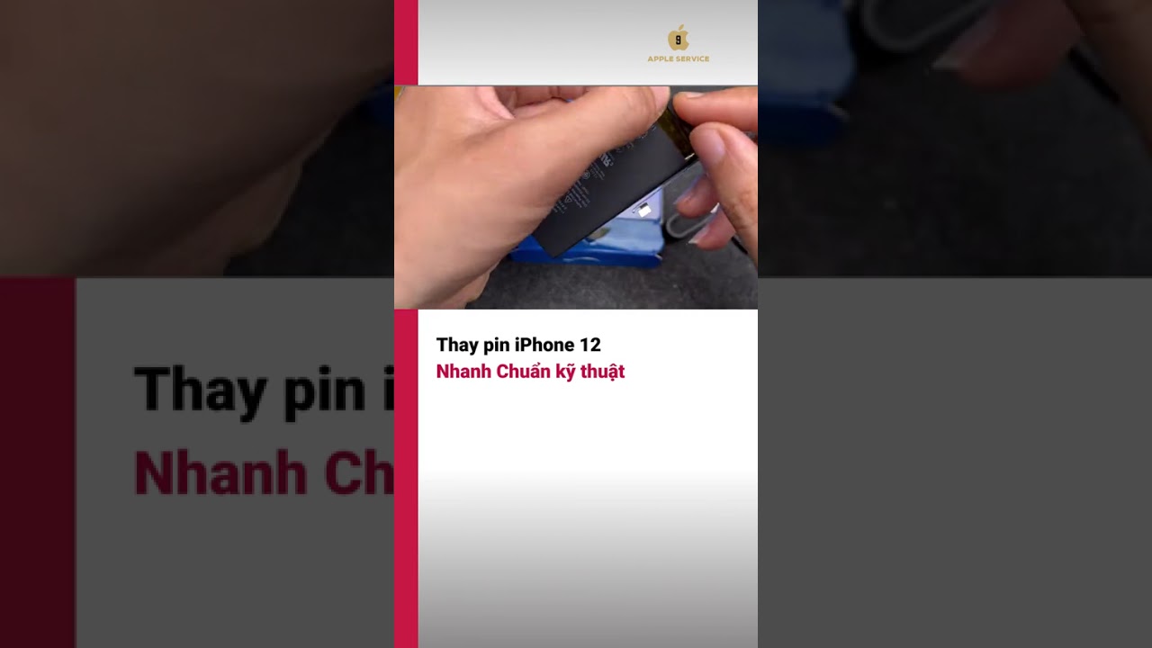 Thay pin iPhone 12 sàng cổ cáp là gì. Cách thay pin iphone sàng cổ cáp đơn giản. #thosuadidongvn #ip