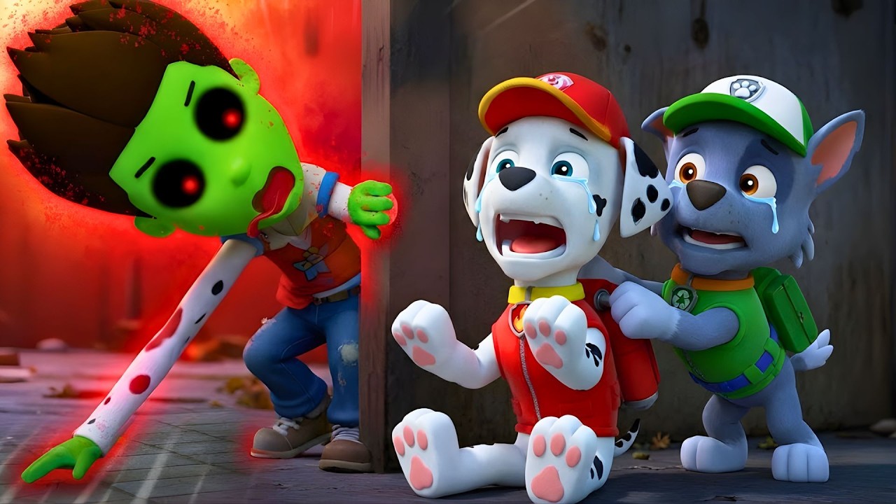 RYDER TURNED INTO A ZOMBIE! 🧟‍♂️😱 Marshall and Rocky's Scariest Mission | PAW Patrol Ultimate Rescue