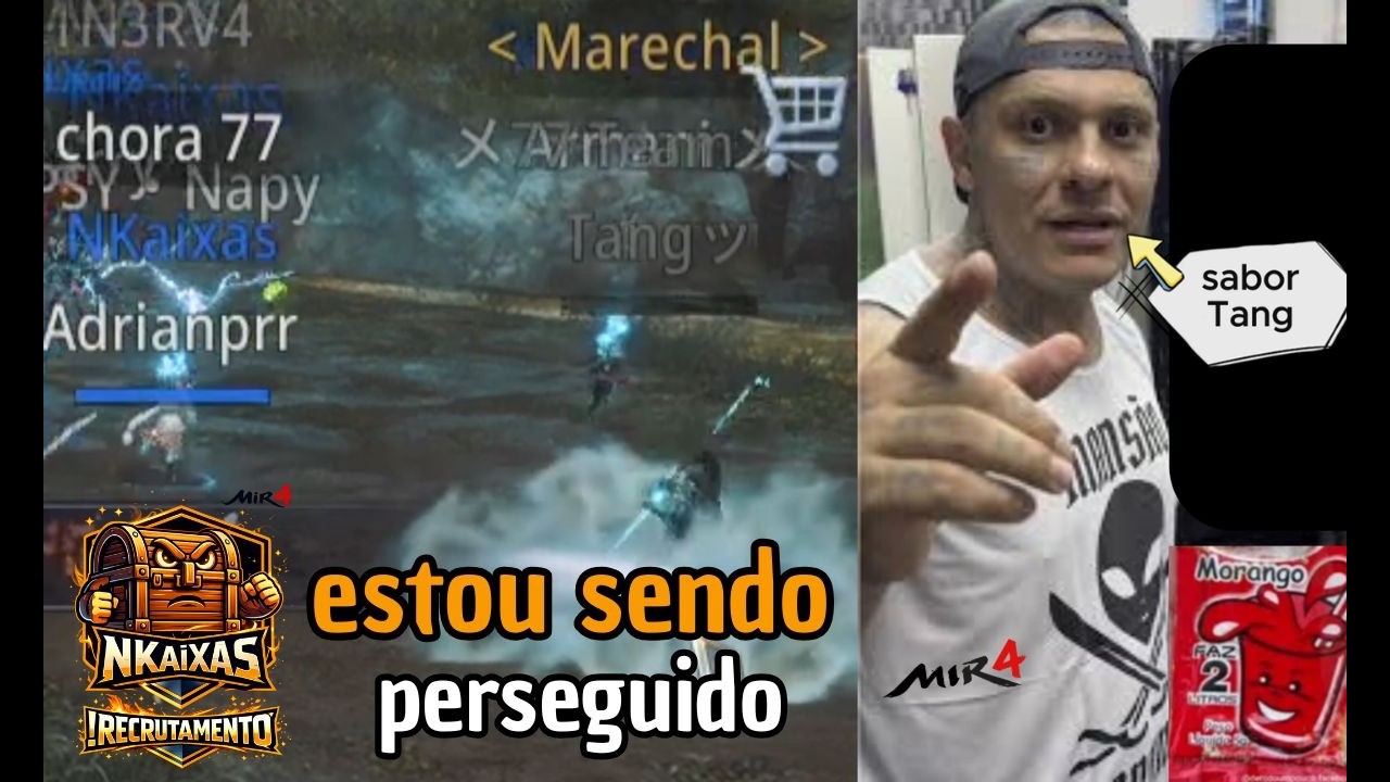 parece que estão me perseguindo - luta no pico NKaixas MIR4