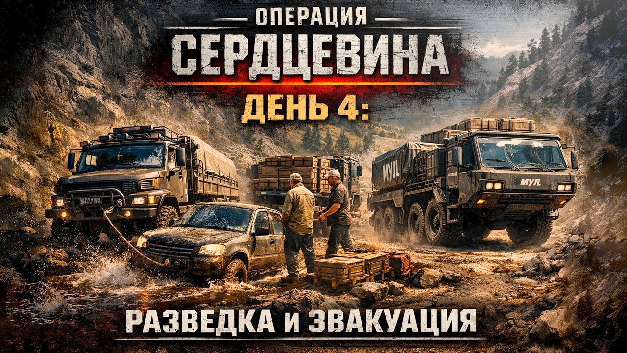 ROADCRAFT | Операция «Сердцевина» — День 4: Разведка и эвакуация находок