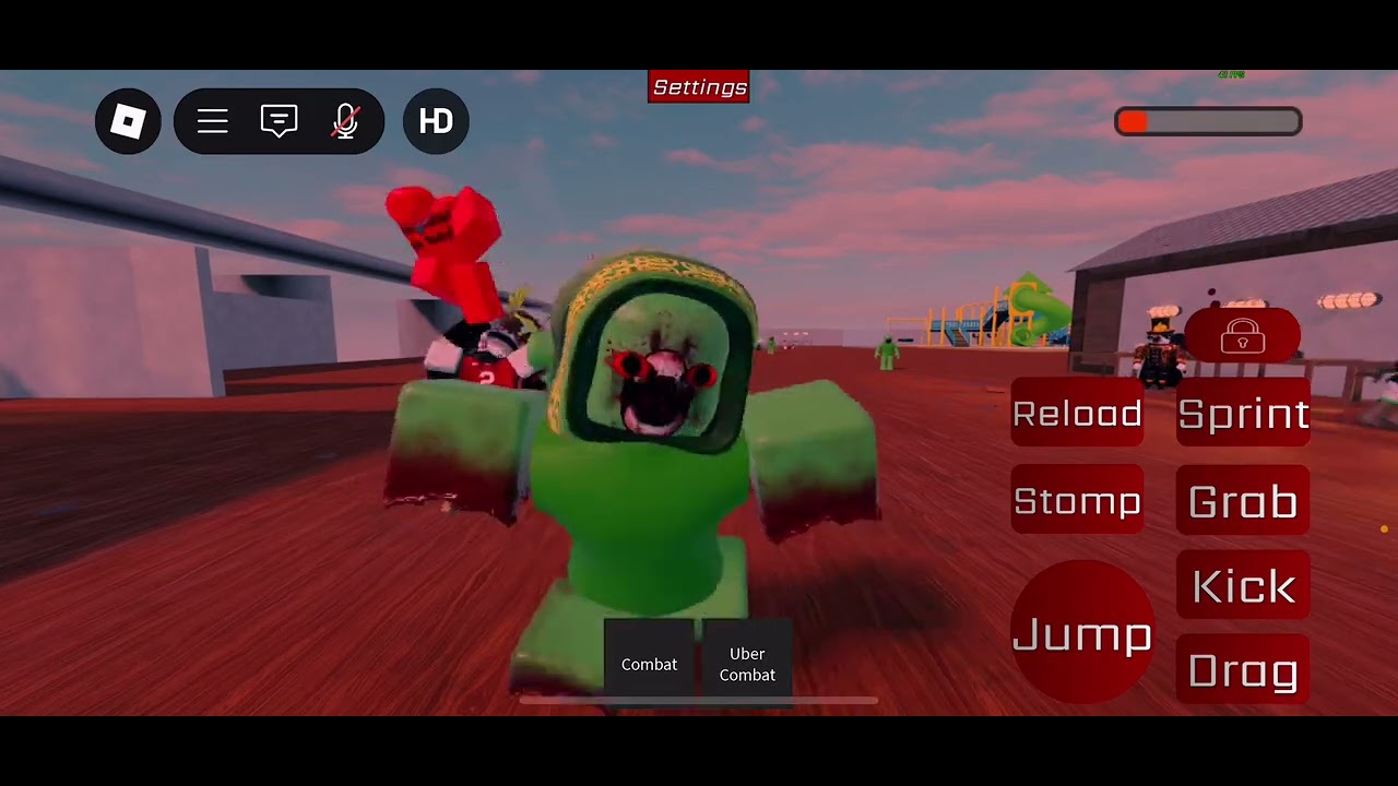 There is a zombie apocalypse in bloody playground????? #roblox #bloodyplayground