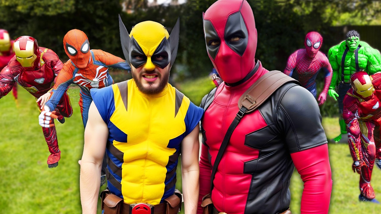 Deadpool & Wolverine VS The Avengers!