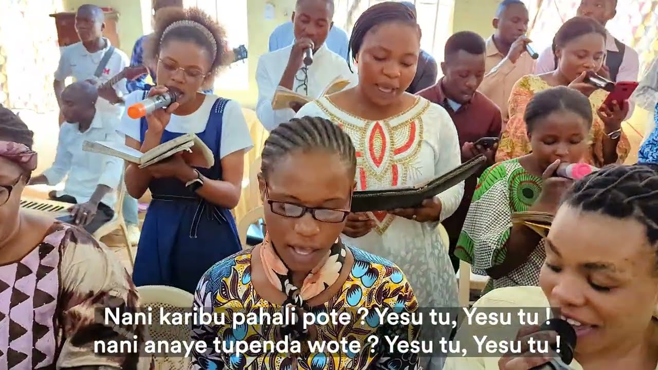 Tabernacle Chrétien de BUKAVU, Chants des Louanges de la Chorale du Dimanche 30 juillet 2023.