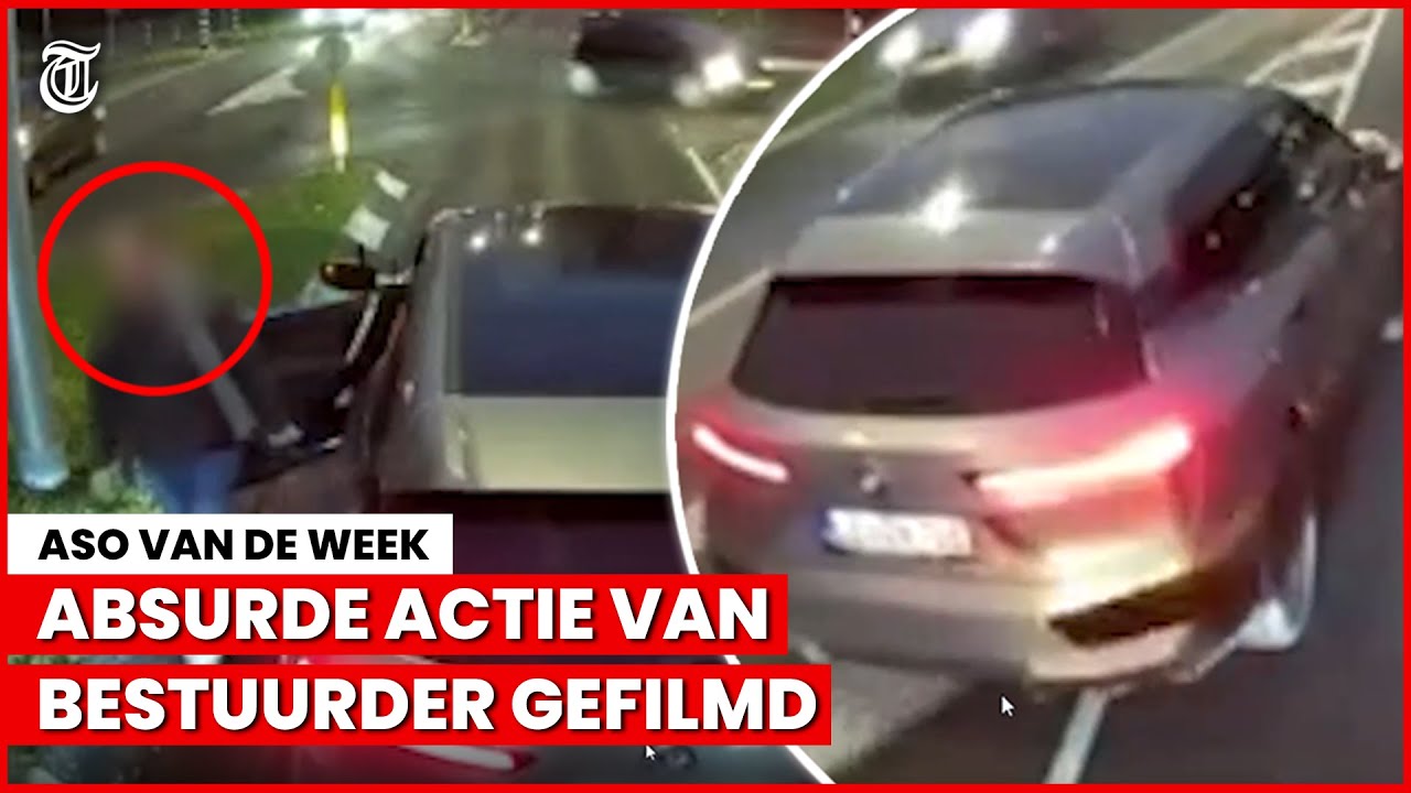 Duitse driftkikker zoekt confrontatie en haalt keihard uit