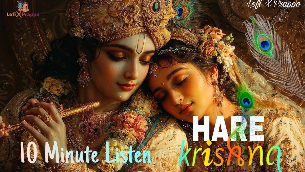 Hare krishna Hare Rama | Krishna Maha Mantra | New Lofi Kirtan Music 