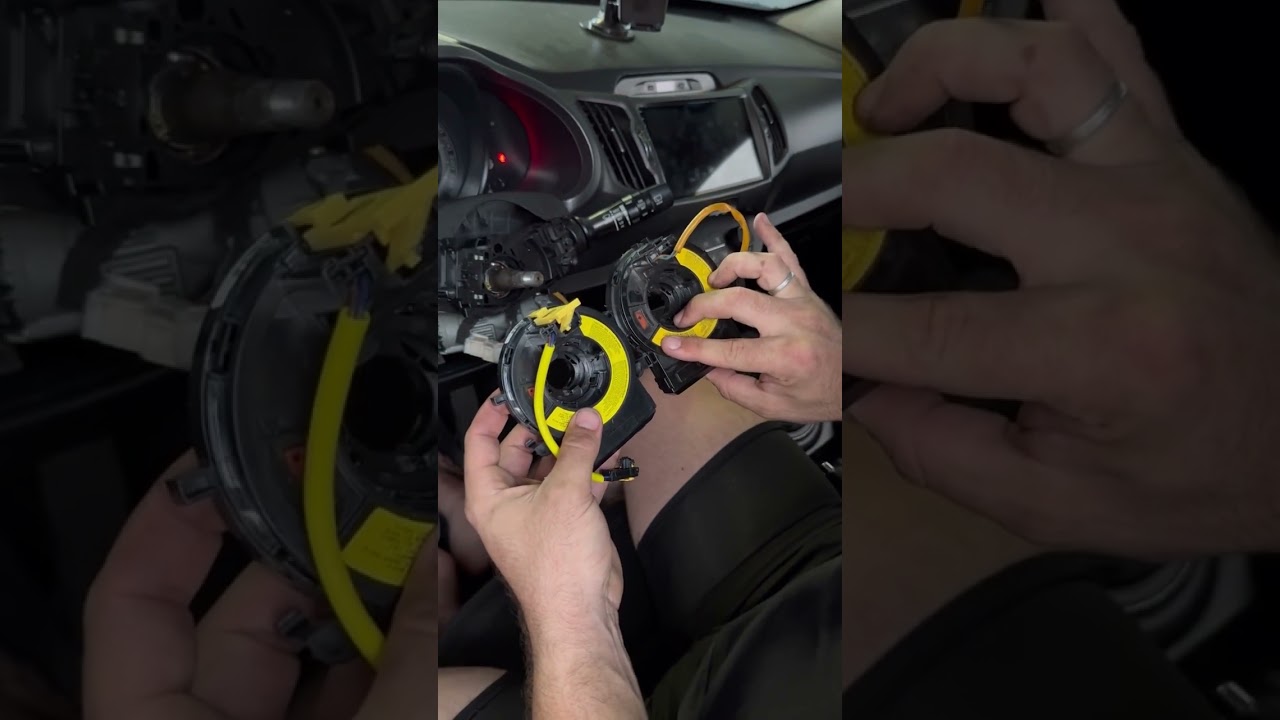 Troca da cinta do Airbag Kia sportage de 2011 à 2016