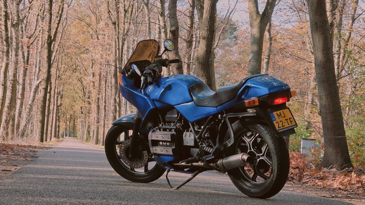 BMW K75s | Walkaround | Custom exhaust sound 