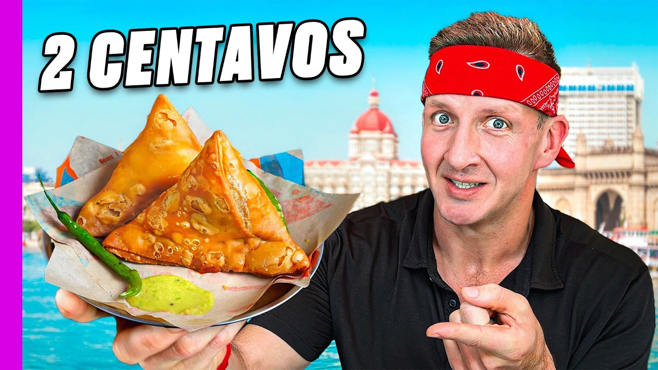 &iexcl;La mejor comida de la India cuesta 2 centavos!