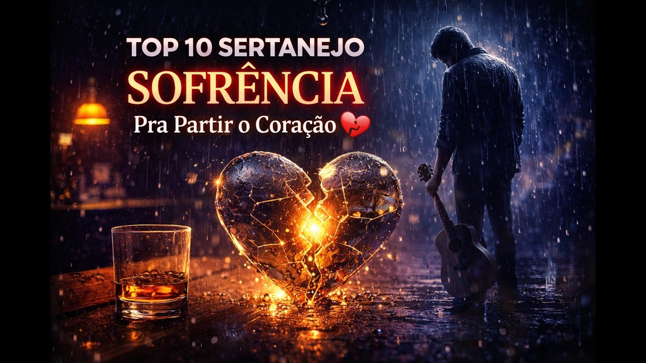 Top 10 Sertanejo Sofrência — As Músicas Que Partem o Coração 💔