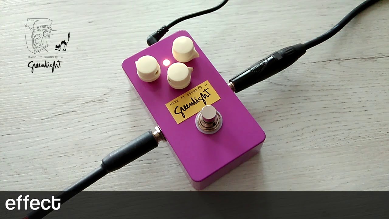 Greenlight Pedals presents the ultimate fuzz tone
