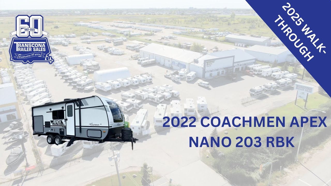 2022 COACHMEN APEX NANO 203 RBK STK # 13656A