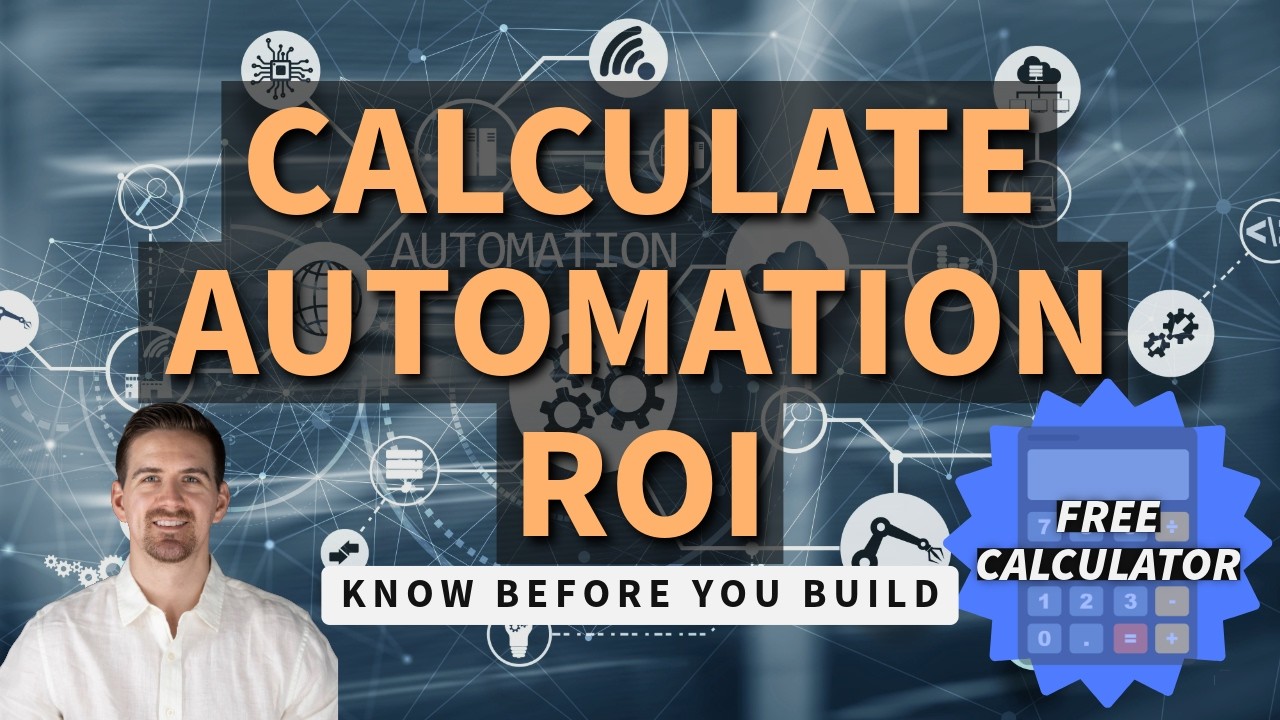 Automation ROI Calculator in 10 Minutes (Free Spreadsheet Template)