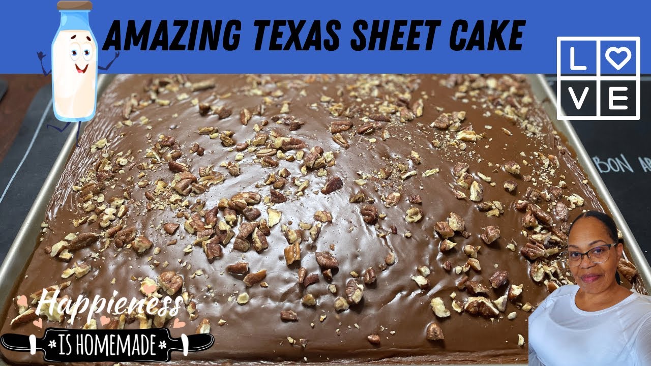AMAZING TEXAS SHEET CAKE 🍰!#homemade #baking #diy #cooking #amazing #blessed #yummyrecipe