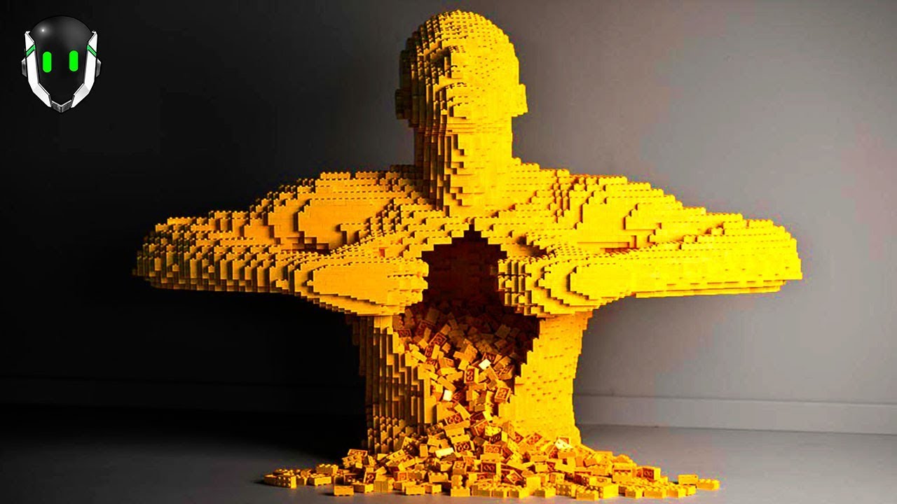 Las 7 Esculturas de Lego Más Asombrosas Del Mundo
