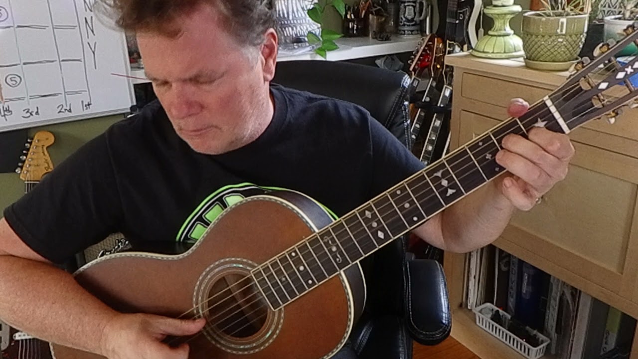 Washburn Parlor Guitar Quick Test