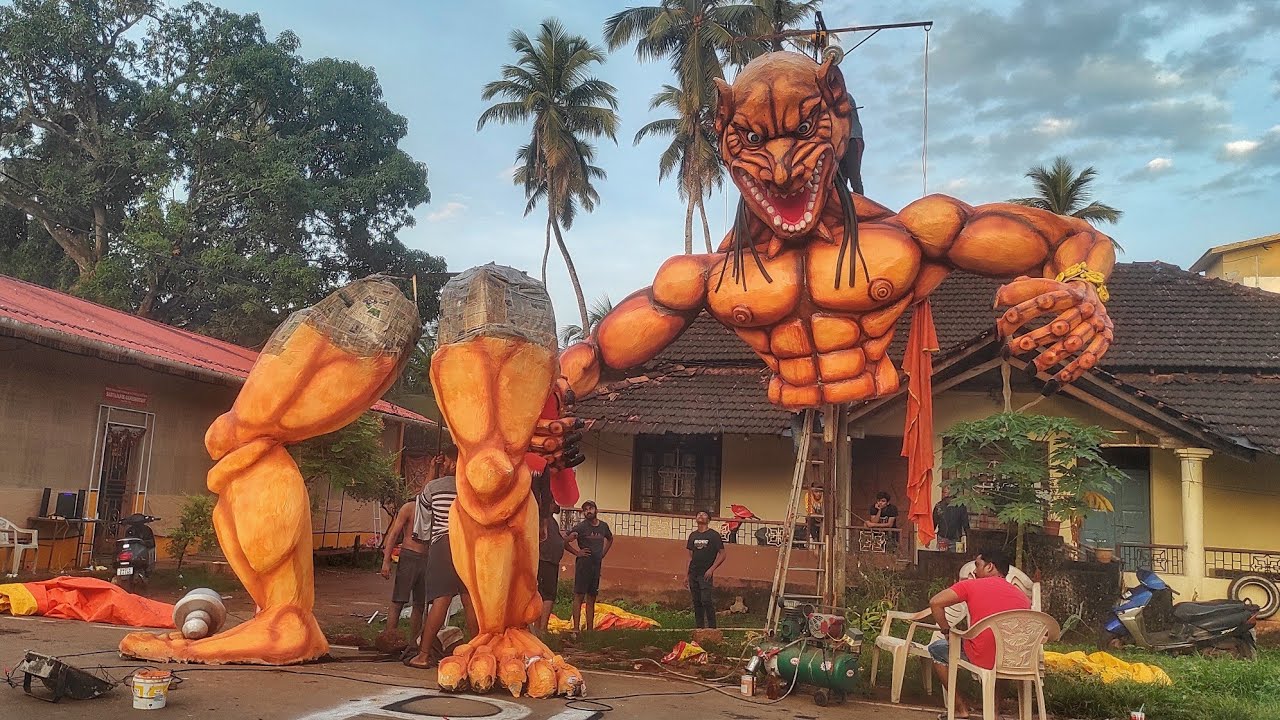 Narkasur in GOA 2021 1st look Kings of Tambdi Mati, Santacruz etc | Lavesh Shirodkar