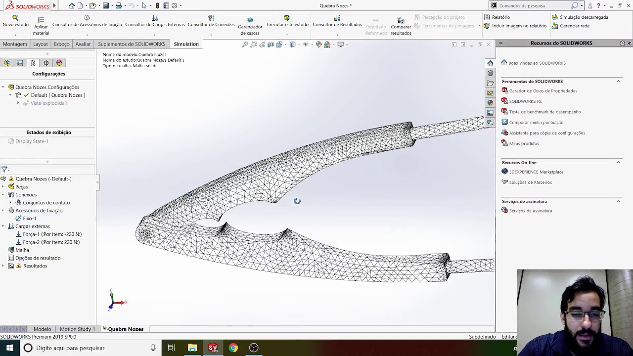 Dicas SOLIDWORKS Simulation - Qualidade de malha - 4i Engenharia
