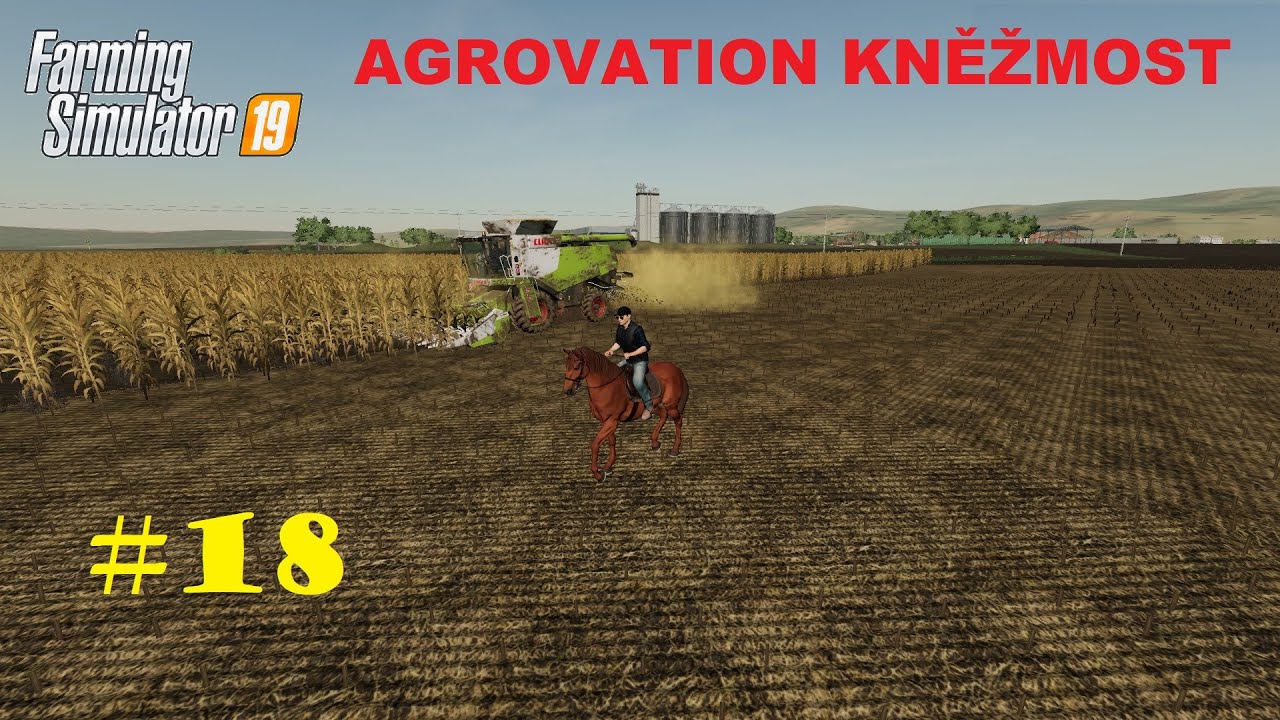 SKLIZEŇ KUKUŘICE + SETÍ SÓJI - FS19 CZ/SK I Mapa AGROVATION KNĚŽMOST #18