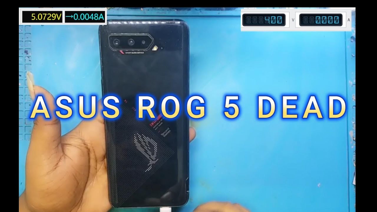 ASUS ROG PHONE 5 DEAD REPAIR | ASUS ROG PHONE 5 CPU REBALL
