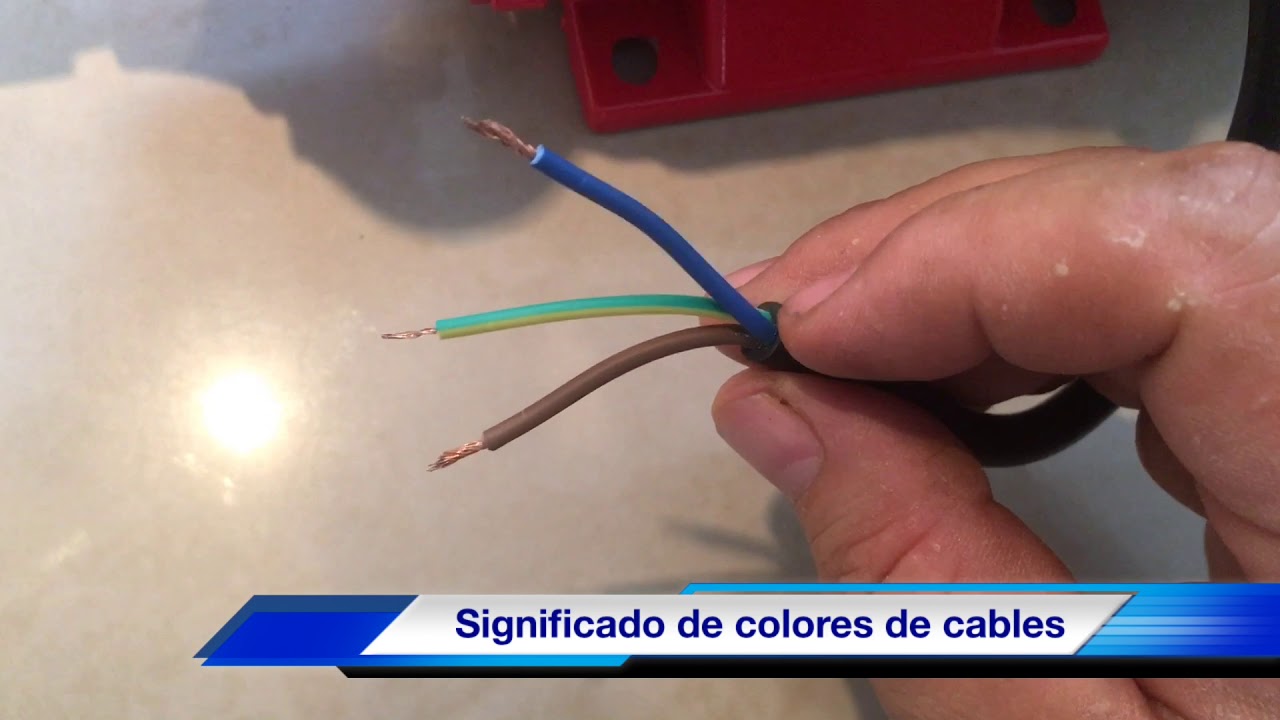Significado de los colores en cables eléctricos “NO ES LA NOM”