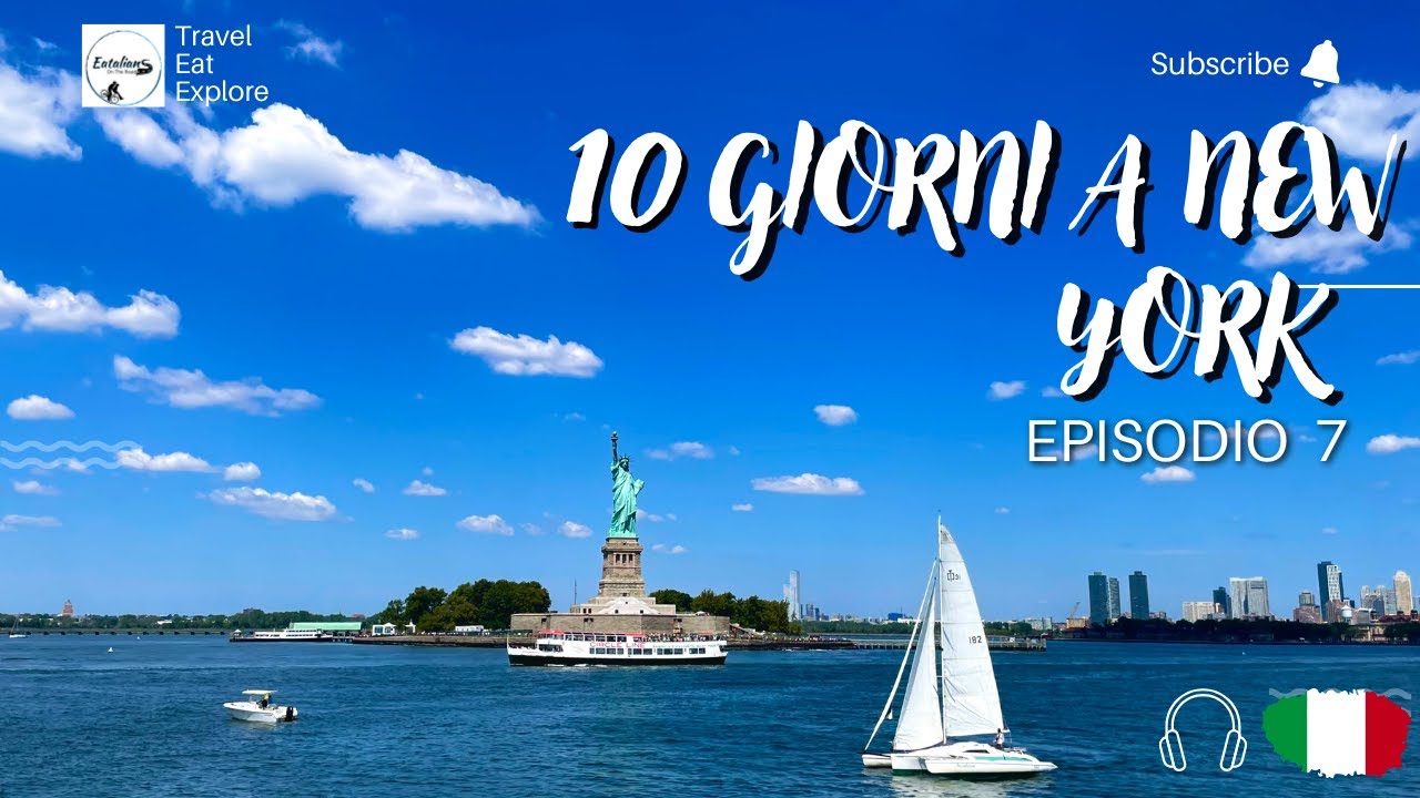 Cosa vedere a New York in 10 giorni: Statua della Libertà - Ep. 7 [4K]