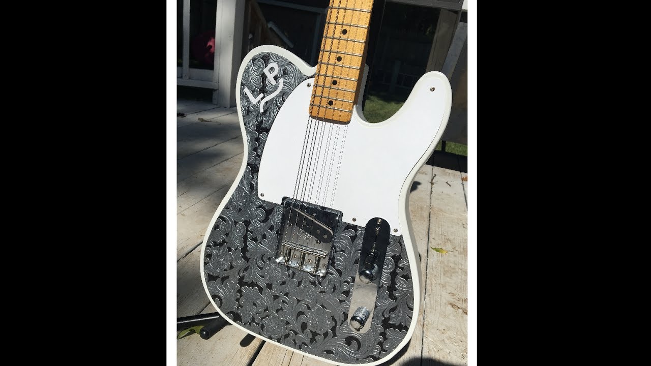 Fender Esquire Build: Luther Perkins Tribute Esquire #2 (Floral Top)