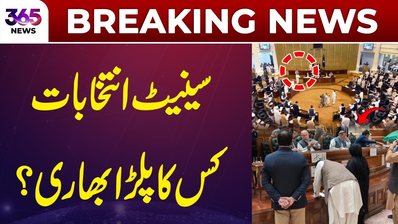 Breaking News | KP Senate Elections 2025: Voting Begins for 11 Seats | KP Senate | 365 News