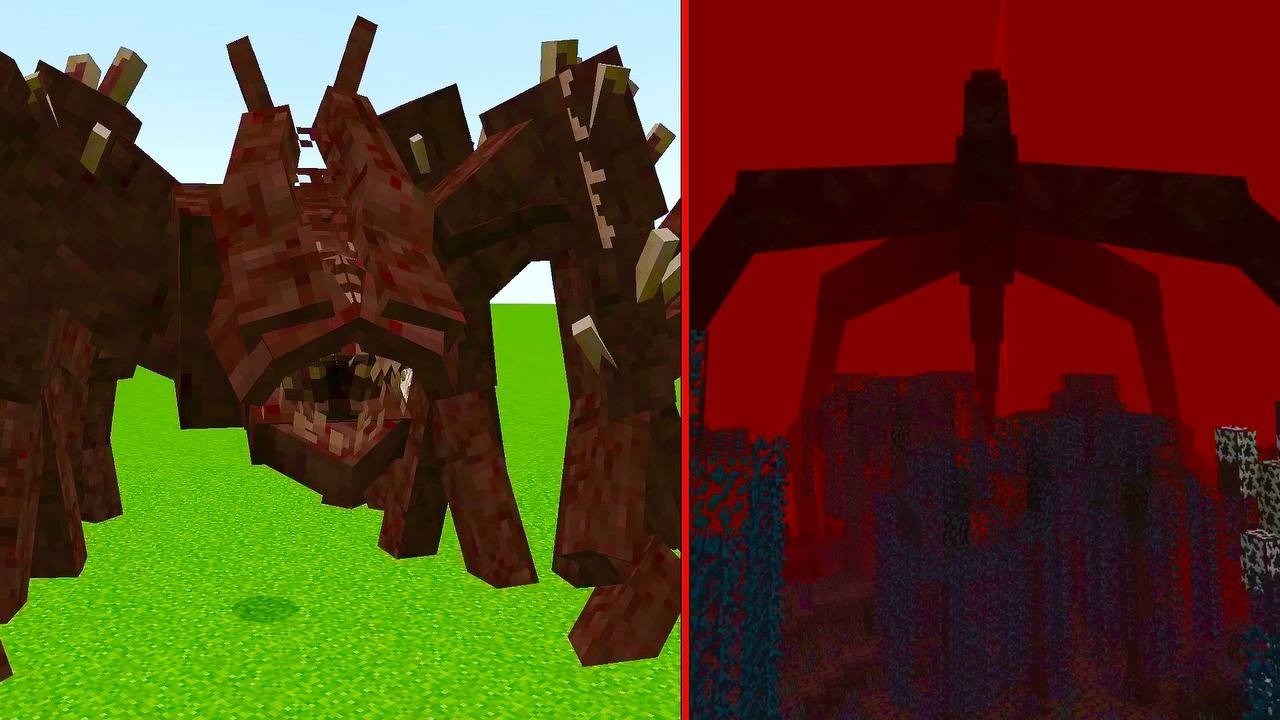 Stranger Things Mod Update Minecraft - new Mind Flayer