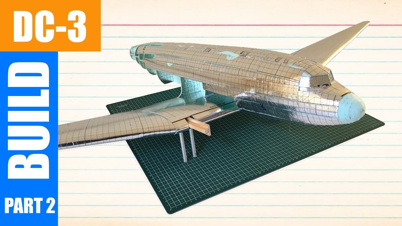 Wings & Fuselage | RC DC-3 From Scratch (ep. 2)